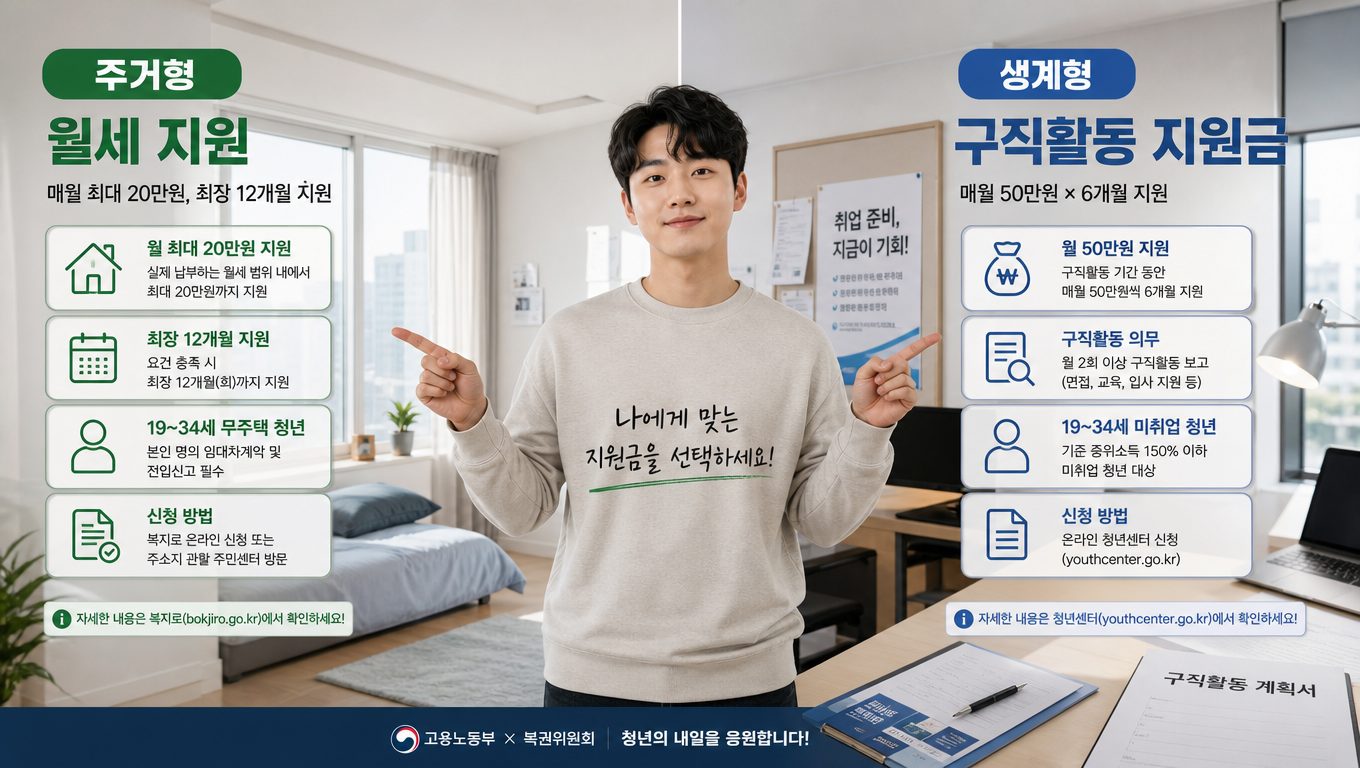 청년 지원금 종류를 분류 기준으로 살펴보고 신청 조건 확인하기