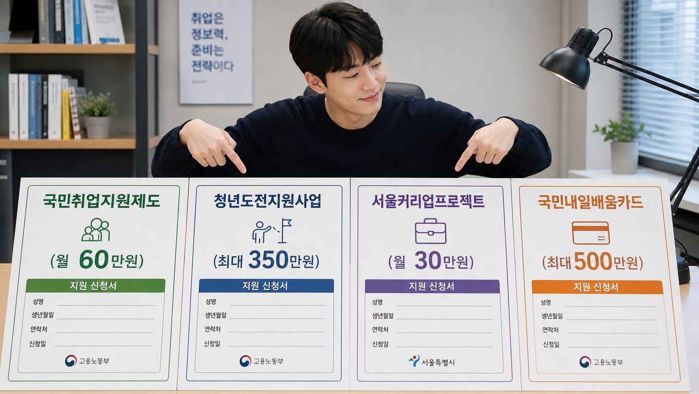 청년취업지원금 신청, 실업급여 없이도 가능한가