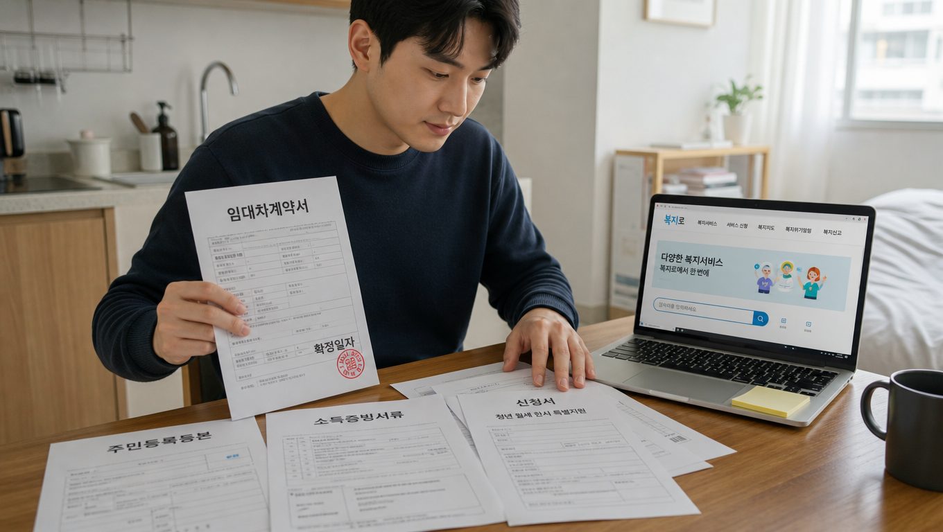 월세 지원금 신청 자격과 필요 서류, 지급 방법