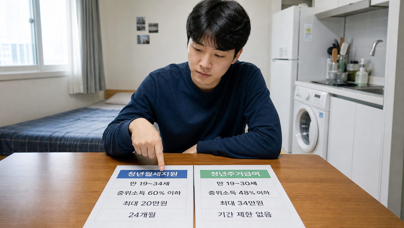 월세 지원금 종류별 소득·연령 기준과 중복 수급 규정