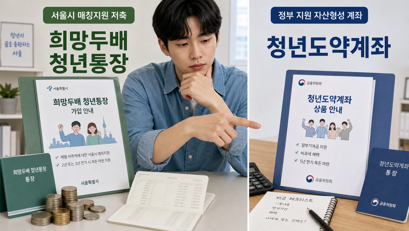 청년 지원금 중복 수혜 가능한 조합은 무엇인가요?