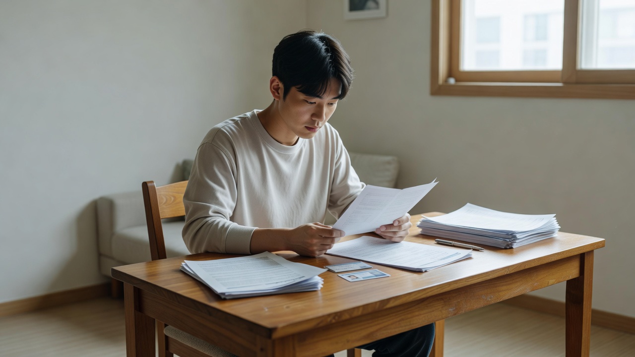 청년 면접비 신청을 위한 연령·거주 조건 확인