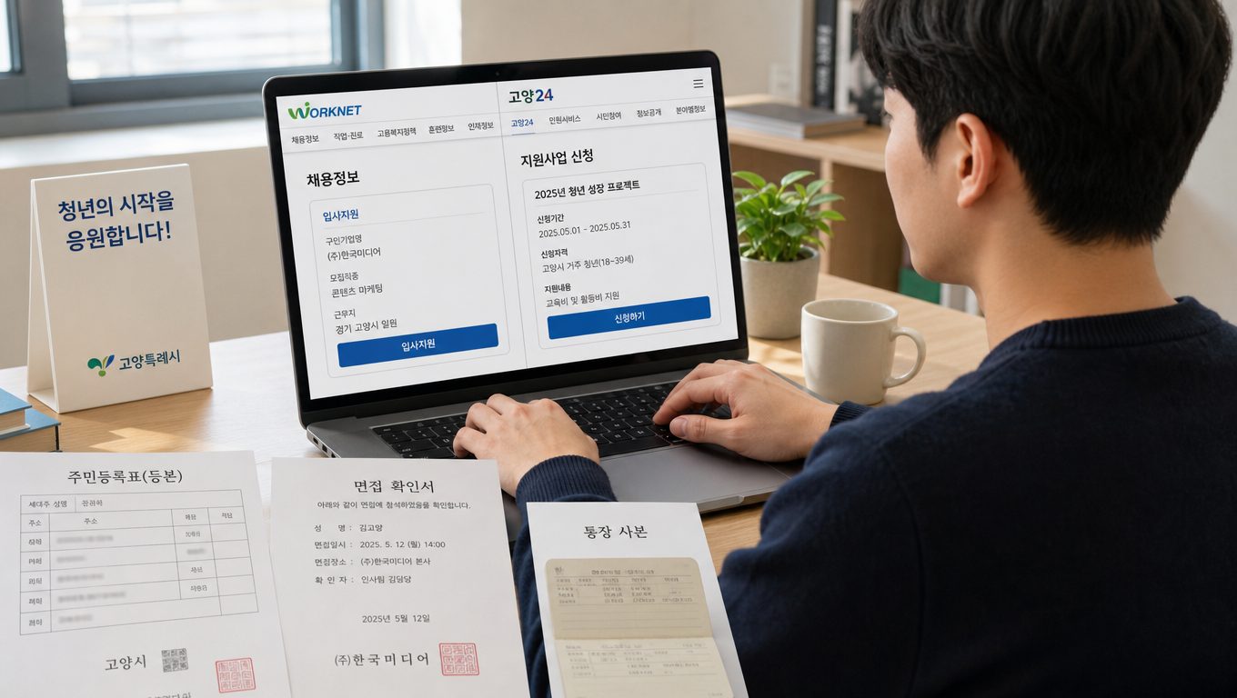청년 면접비 신청 조건과 지역별 방법