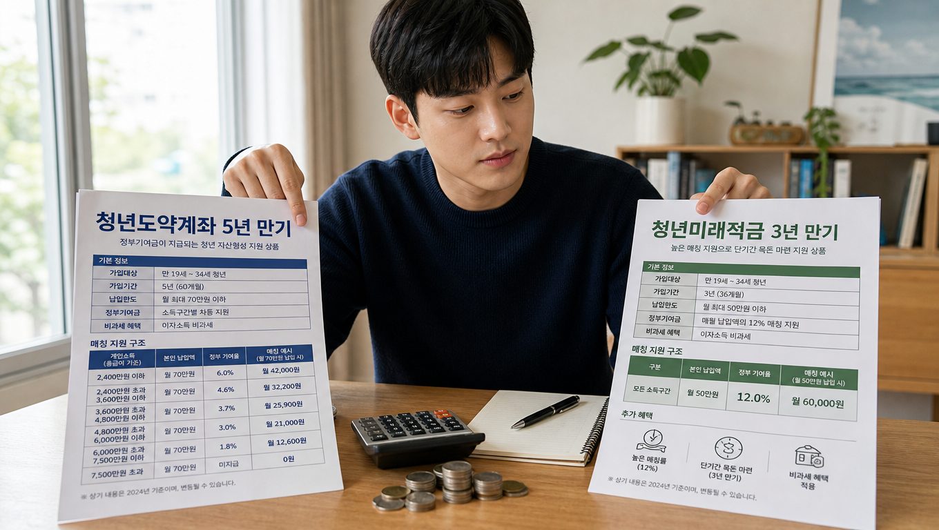 청년도약계좌 종료 후 청년미래적금으로 갈아타는 게 나을까