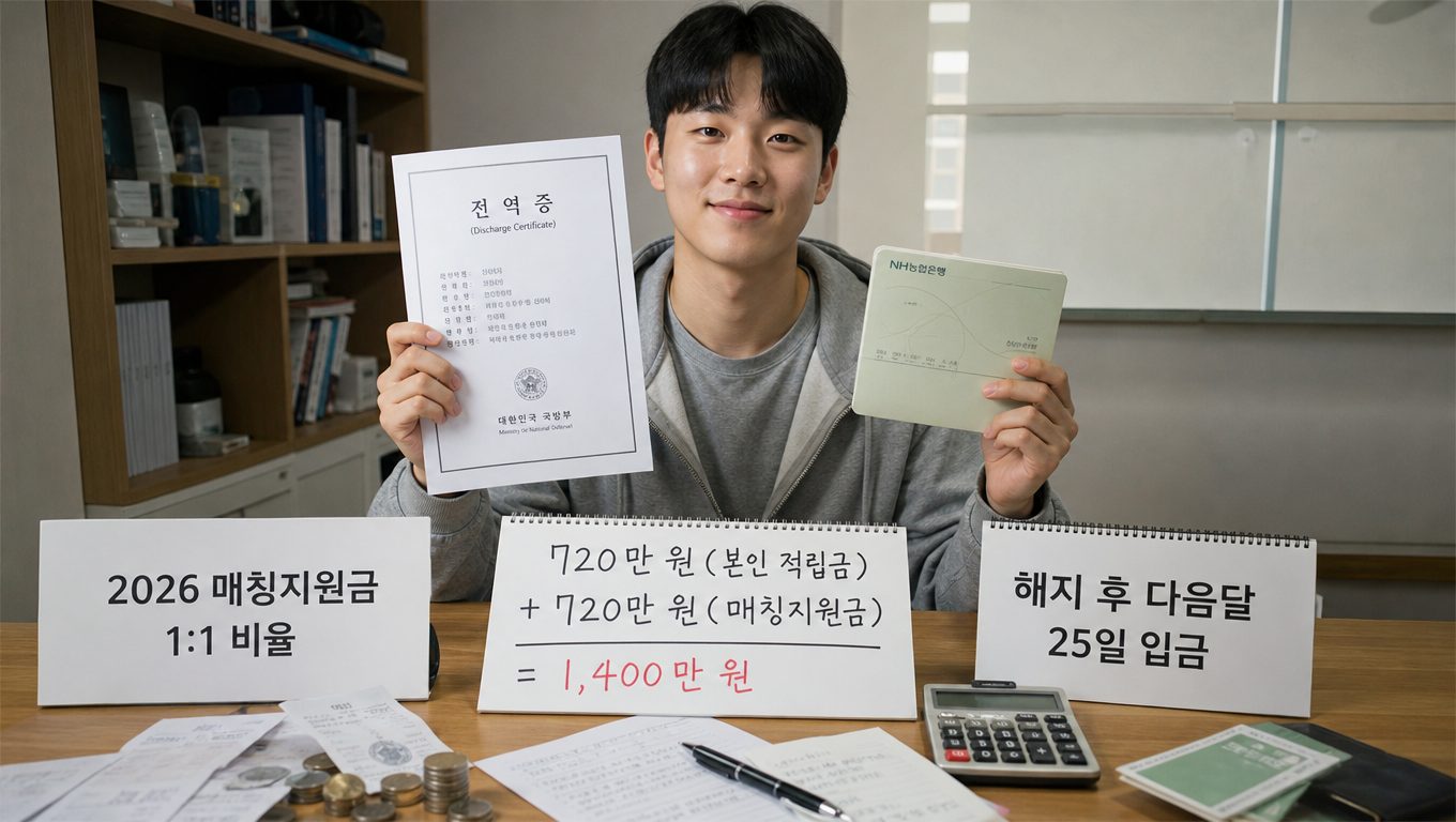 2026 매칭지원금 비율과 입금 시기